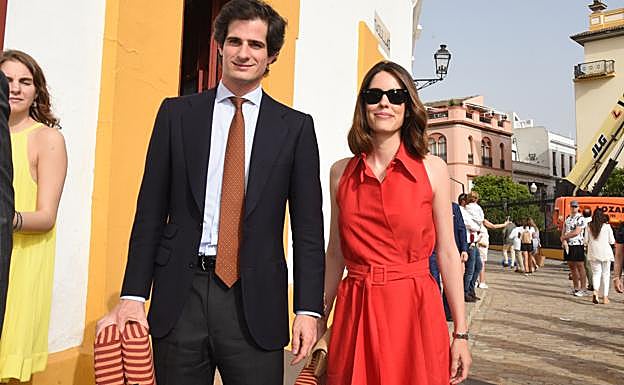 Los duques de Huéscar, Fernando Fitz.James Stuart y Sofía Palazuelo. 