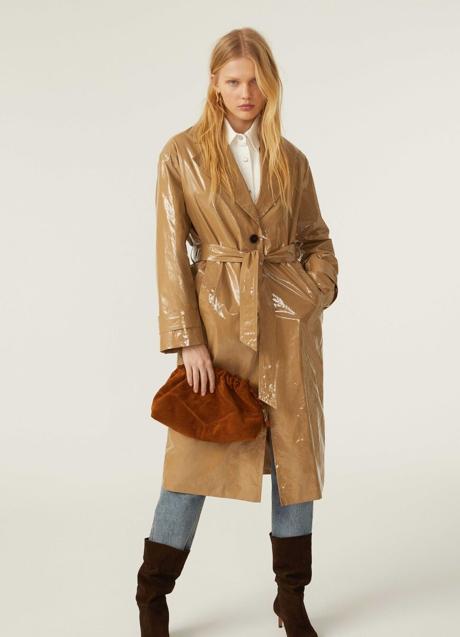 Imagen - Abrigo de charol de ba&sh, 247 euros.