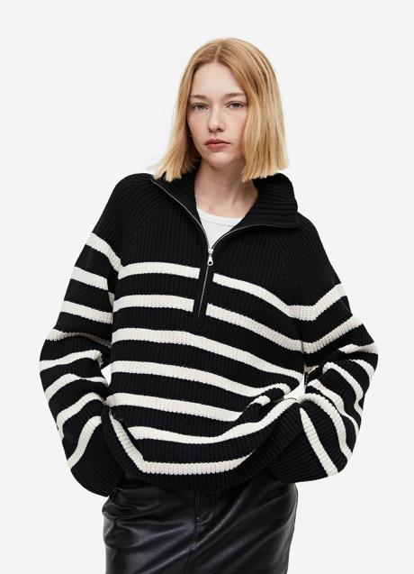 Imagen - Jersey de rayas con cremallera