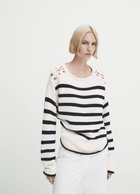 Imagen - Jersey de rayas con aberturas