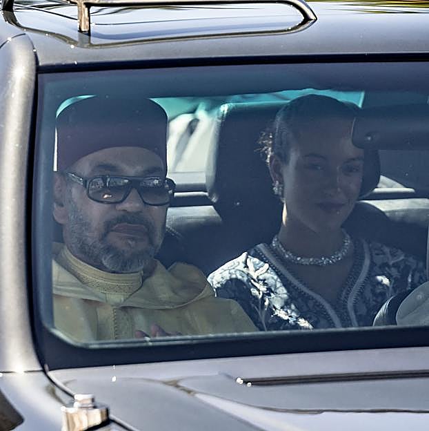 Debido al secretismo en torno a la corte marroquí, hay muy pocas imágenes de Lalla Kadhija. Una de las últimas es esta del mes de julio.