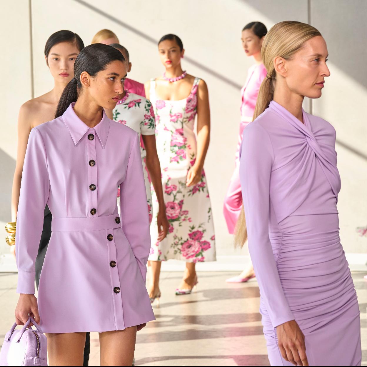 Carolina Herrera en la Semana de la Moda de Nueva York. /