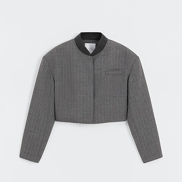 La chaqueta tipo bomber de Mango.