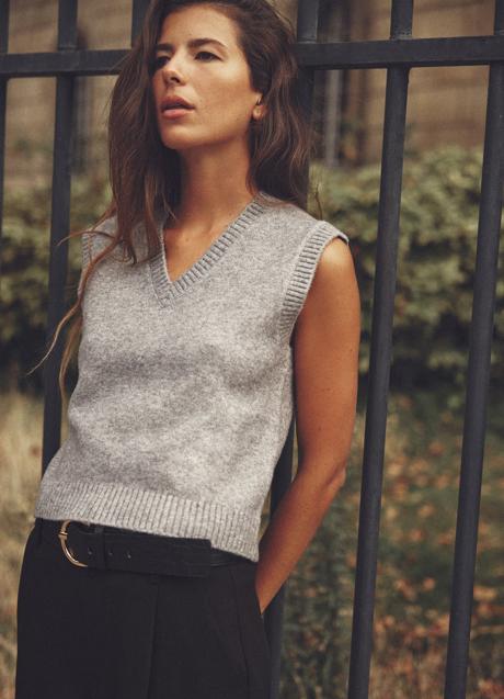 Imagen - Chaleco de punto de Zara (19,95 euros)