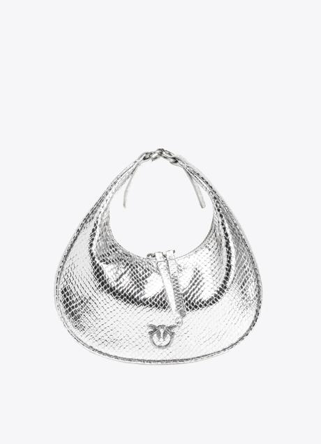 Imagen - Mini bolso en plateado de Pinko. Foto: Pinko.