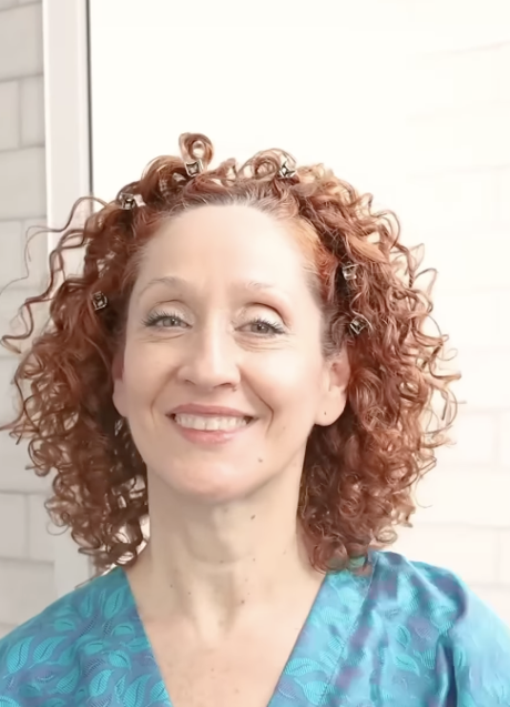 Imagen - Conchi Arias recreando el método Clipping. Foto: @camposcurlyhair