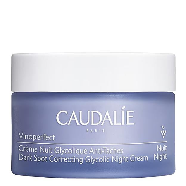 Crema Noche Glicolica Antimanchas Vinoperfect de Caudalie.