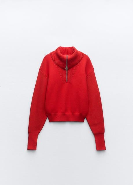 Imagen - Jersey rojo de Zara (29,99 euros)