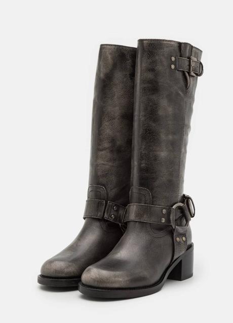 Imagen - Botas de tacón ancho biker