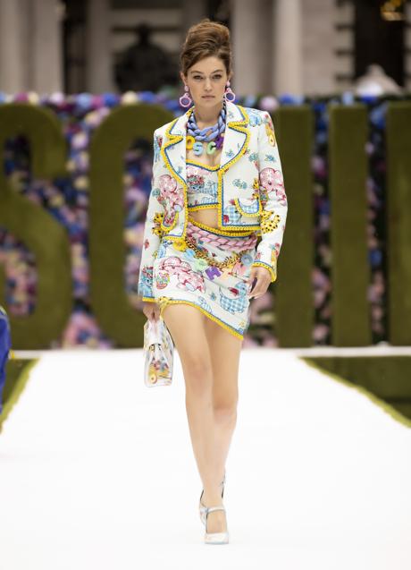 Imagen - Gigi Hadid, una de las musas de Jeremy Scott en Moschino. Foto: Launchmetrics Spotlight.