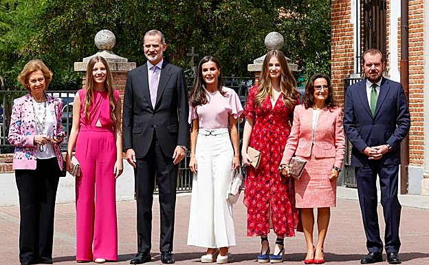 Una de las últimas reuniones familiares de los Borbón y los Ortiz, con ocasión de la confirmación de la infanta Sofía. 