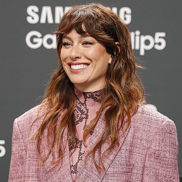 Blanca Suárez con su nuevo corte de pelo.