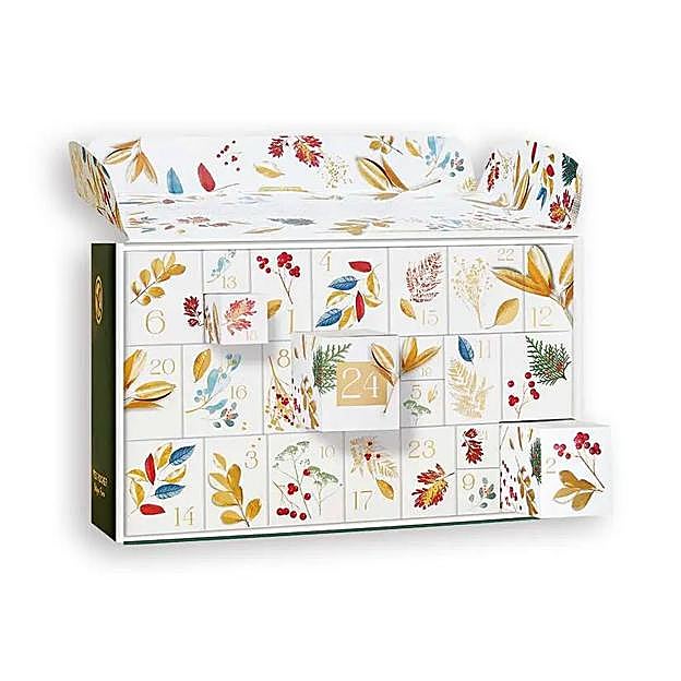 Calendario del Adviento 2023 de Yves Rocher. Precio: 49,95 euros