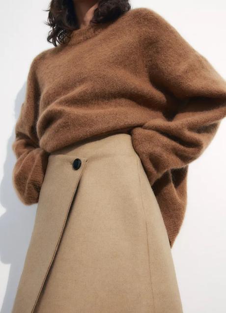 Imagen - Mini falda de lana de H&M (84,99 euros)