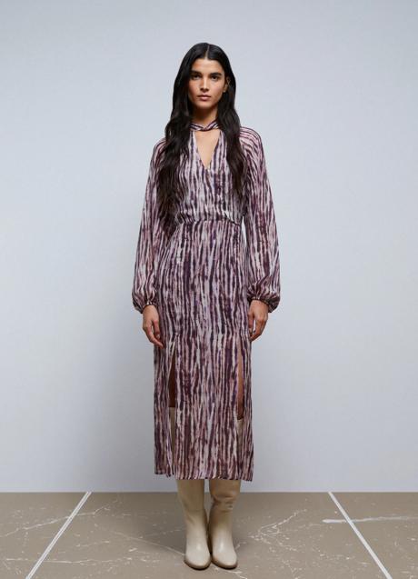 Imagen - Vestido midi con estampado tie-dye de Scalpers. Foto: Scalpers.