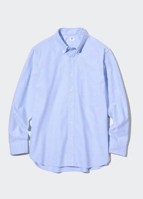 Imagen - Camisa azul bebé de Uniqlo, 34,90 euros.