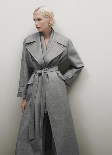 Imagen - Trench gris de Massimo Dutti (299 euros)