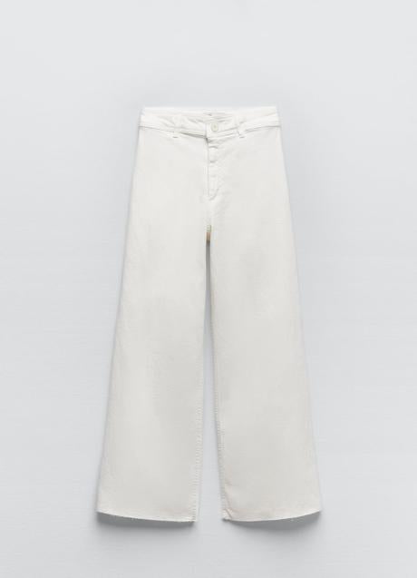 Imagen - Vaquero de tiro alto y estilo wide leg de Zara. Foto. Zara.