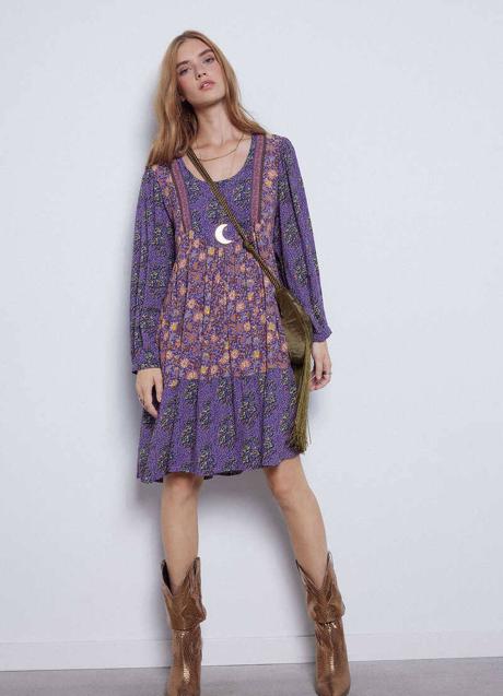 Imagen - Vestido corto cómodo boho chic