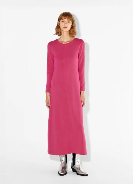 Imagen - Vestido rosa fucsia de Parfois (29,99 euros)