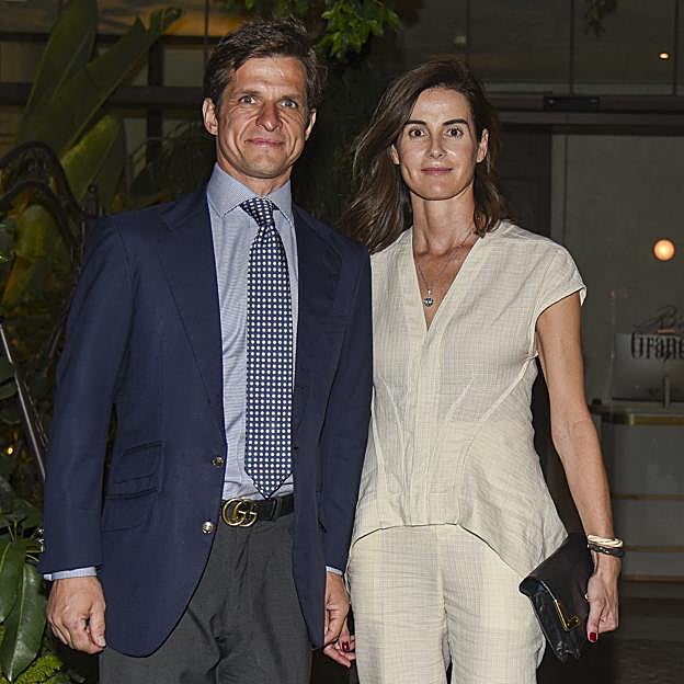 El Juli y su mujer Rosario Domecq, este fin de semana en la despedida del toreor en La Maestranza de Sevilla. 