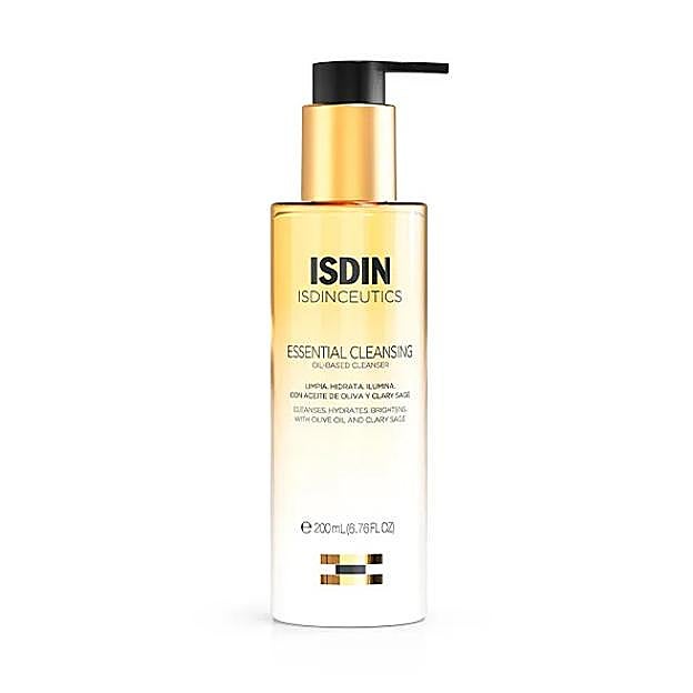 Limpiador facial en aceite Essential Cleansing Isdinceutics de Isdin. (27,99 euros).
