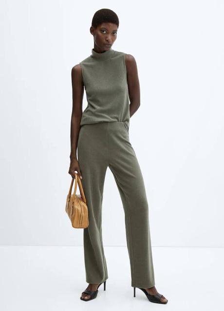 Imagen - Conjunto de punto en tono khaki