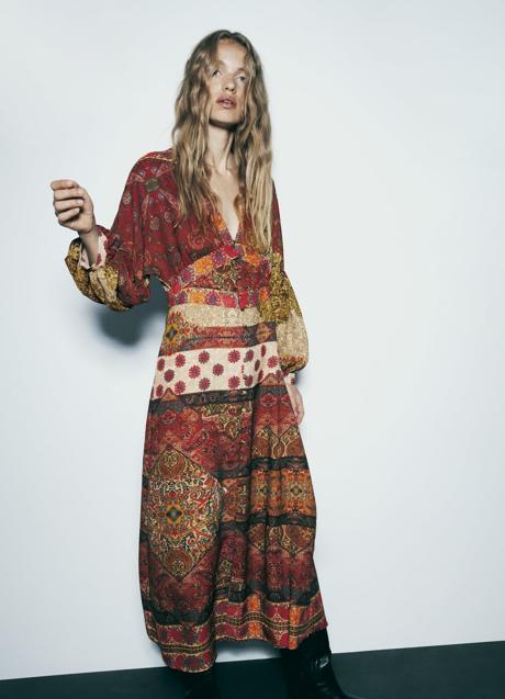 Imagen - Vestido estampado de Zara (39,99 euros)