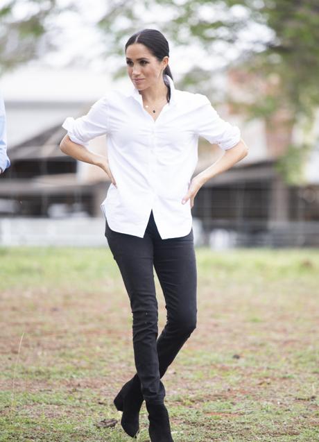 Imagen - Meghan Markle con pantalones pitillos
