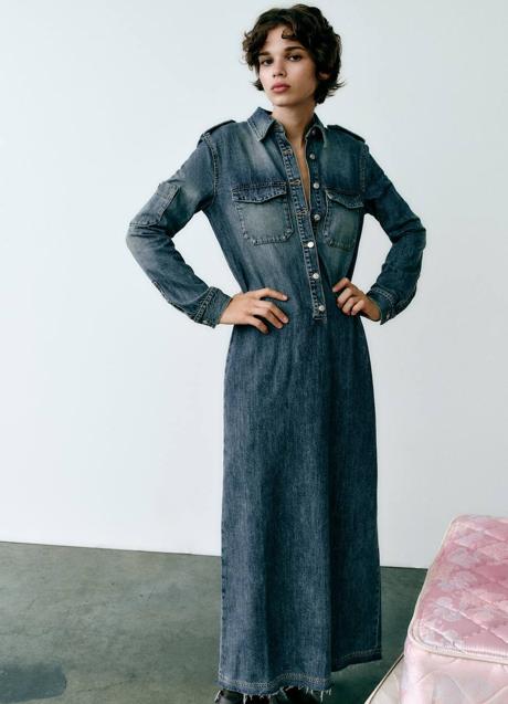 Imagen - Vestido vaquero largo