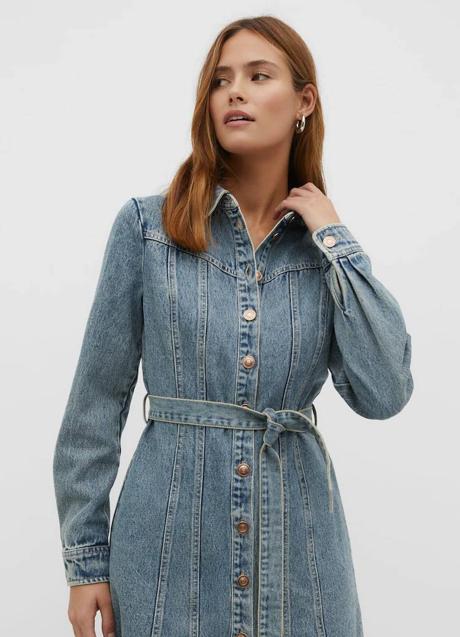 Imagen - Vestido vaquero camisero