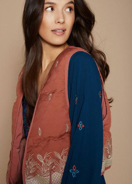 Imagen - Chaleco boho chic acolchado