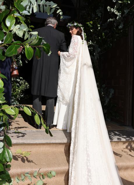 Imagen - El vestido de novia de Clotilde Entrecanales por detrás/GTRES