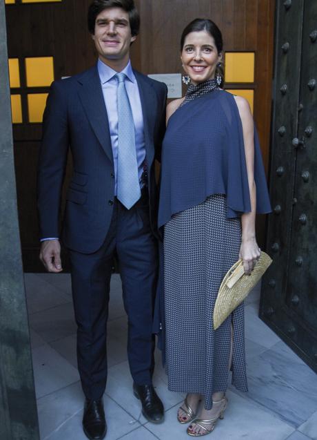 Imagen - Carlos FItz-James Stuart y Belén Corsini en el bautizo de Sofía Fiz-James Stuart Palazuelo/GTRES