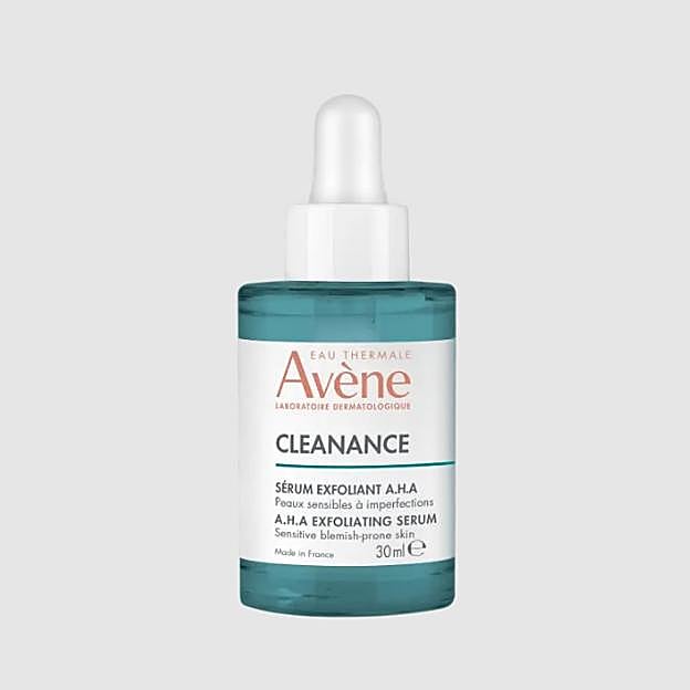 Sérum exfoliante Cleanance AHA de Avène. (29,99 euros en Druni).