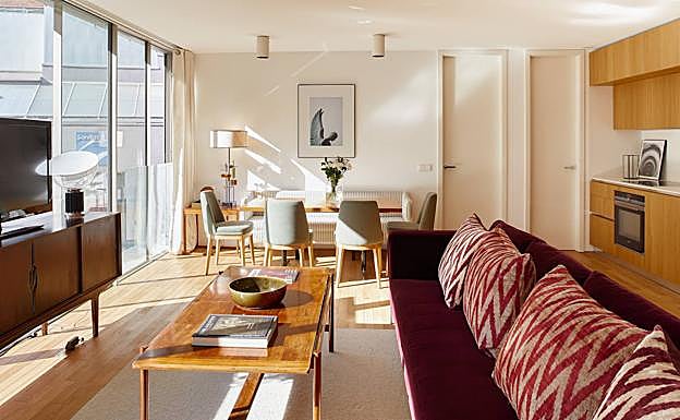 Imagen del interior de una de las casas Caledonian Javier Ferrero, en Ciudad Jardín.