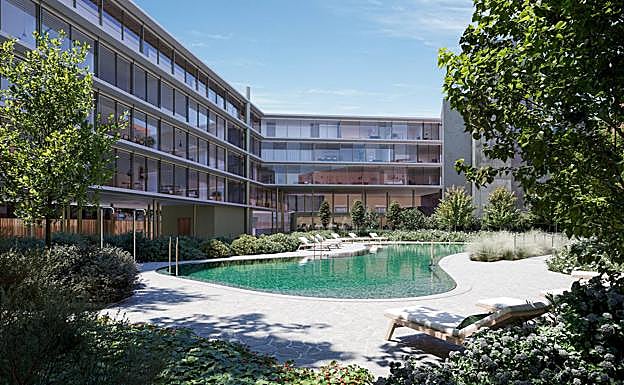 Urbanización Caledonian Javier Ferrero, en Ciudad Jardín.