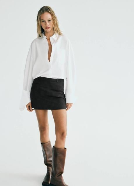 Imagen - Minifalda de raya diplomática