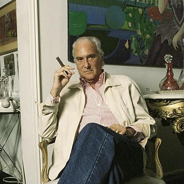 José Luis de Vilallonga, biógrafo del rey emérito Juan Carlos.