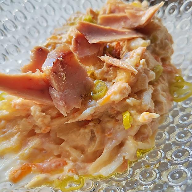 La espectacular y sabrosísima ensaladilla rusa de Bribón.