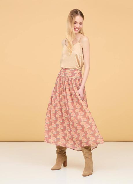 Imagen - Falda campestre estampada