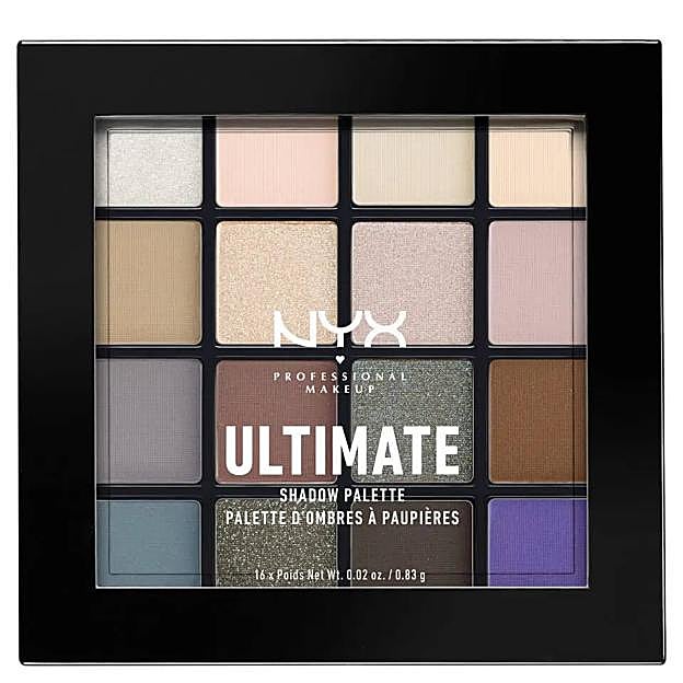 Makeup Ultimate Shadow Palette en Cool Neutrals de NYX