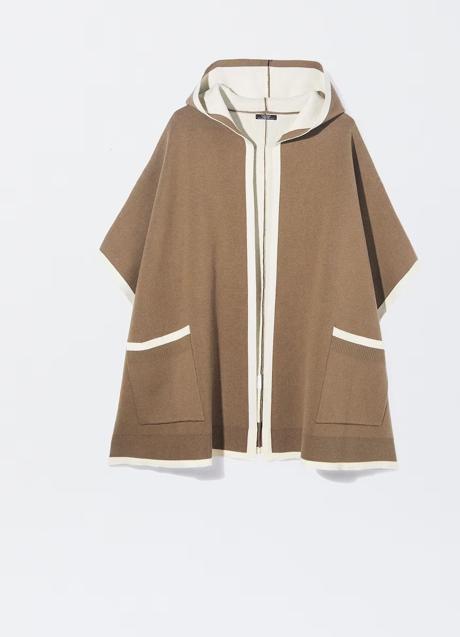 Imagen - Poncho con capucha de Parfois, 39,99 euros.