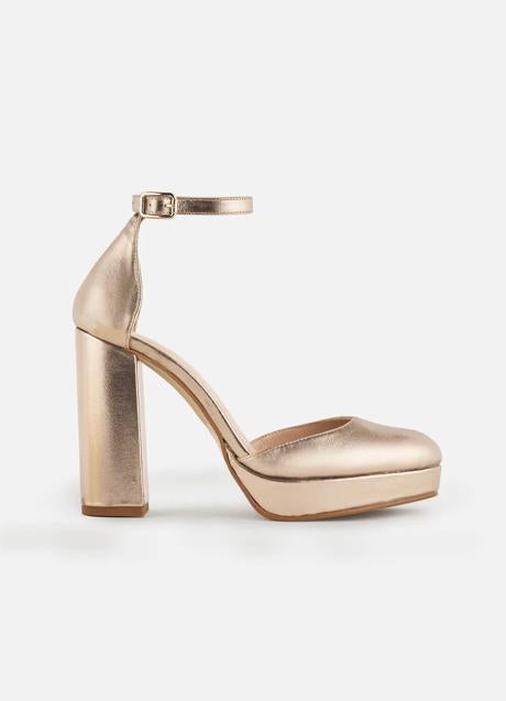 Imagen - Zapatos dorados de Bimani, 149 euros.