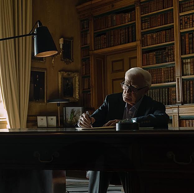 John Le Carré en una imagen de Volar en círculos, el documental en el que repasa sus obras y su vida. 