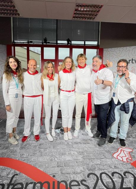 Imagen - Silvia Intxaurrondo durante los San Fermines 2022. / INSTAGRAM