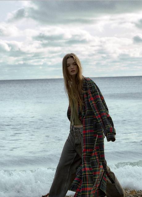 Imagen - Gabardina de cuadros