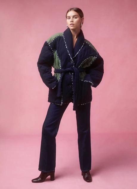 Imagen - Chaqueta de patchwork de Rouje. Foto: Rouje.