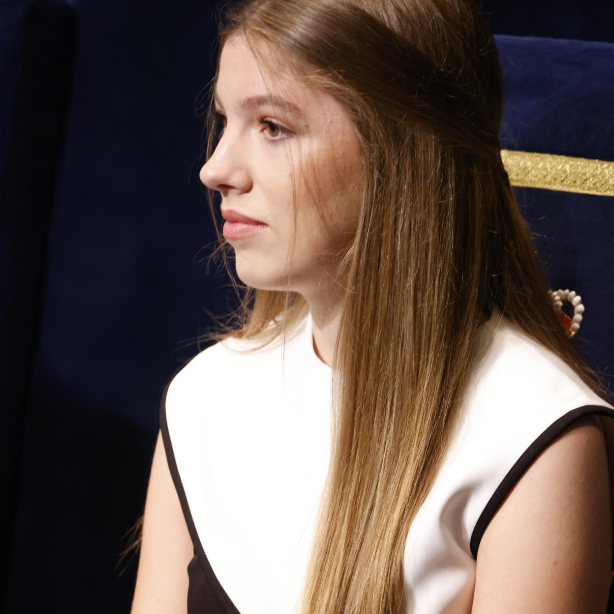 La infanta Sofía en los Premios Princesa de Asturias.