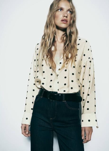Imagen - Camisa con estampado de lunares